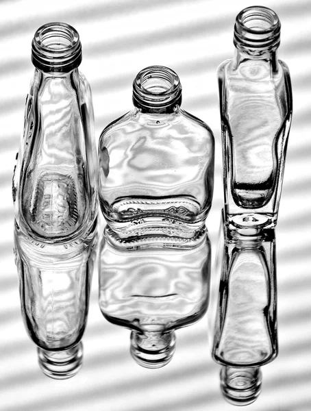 Üç şişe — Stok fotoğraf