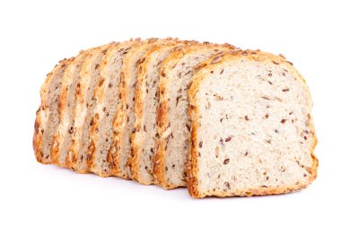 Loaf of multigrain bread clipart