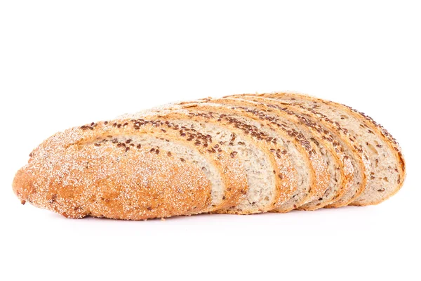 Kromki chleba z ziarnami — Zdjęcie stockowe
