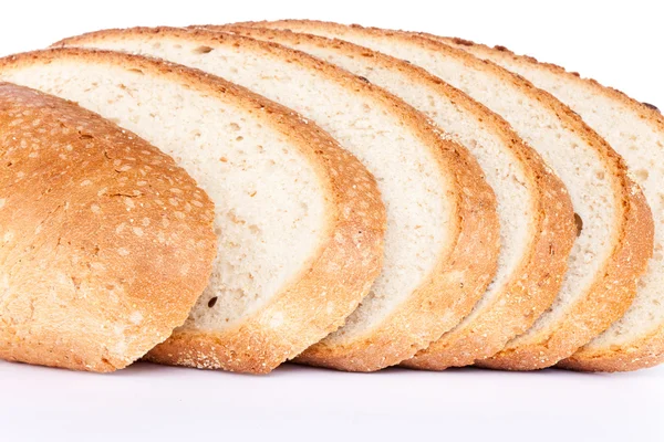 Zelfgemaakte wit brood — Stockfoto