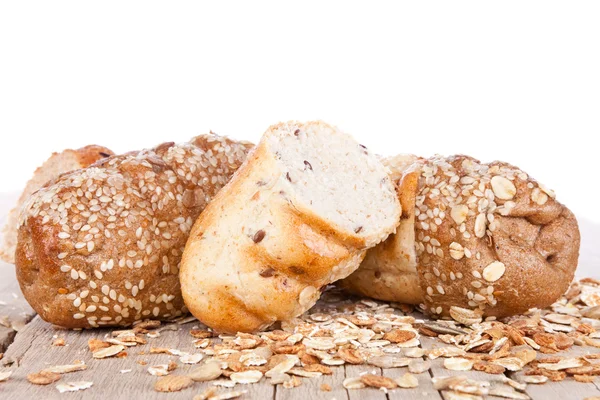 Felii de pâine multigranulară — Fotografie, imagine de stoc