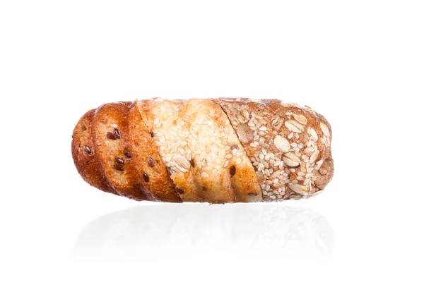 Tipos de pão de trigo integral — Fotografia de Stock