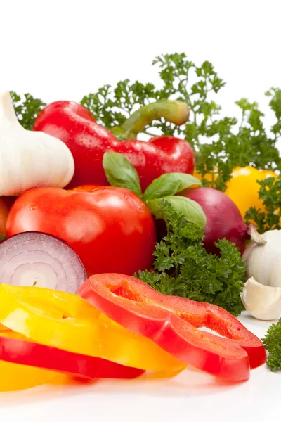 Fresh organic ingredients — Stock Photo, Image