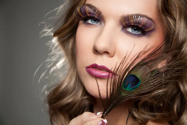 Elegans make-up — Stockfoto