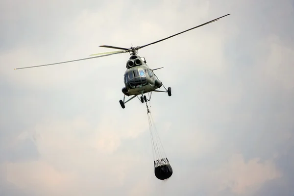 İtfaiye helikopter — Stok fotoğraf