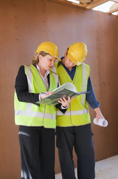 At the construction site — Stock Photo, Image