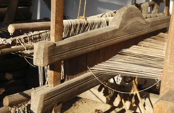 Hand Weaving loom detail — Stock Photo, Image