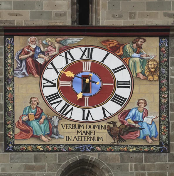 Ancient clock detail — Stock Photo, Image