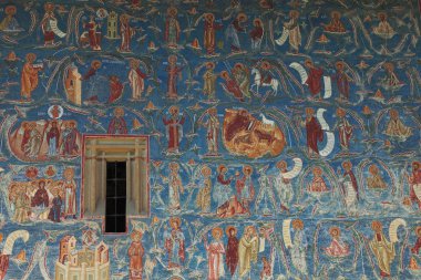 Картина, постер, плакат, фотообои "воронецкий монастырь фрески", артикул 6870665