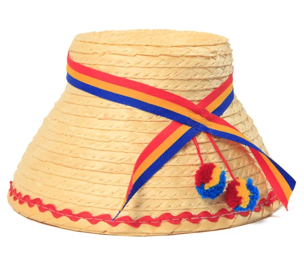Rumänska traditionella hatt — Stockfoto