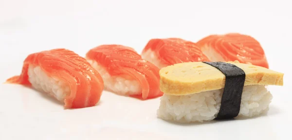 Fem sushi — Stockfoto