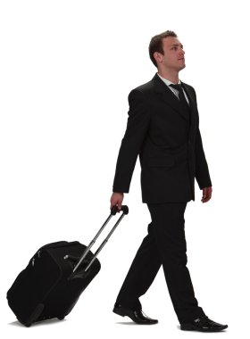 Business traveller clipart