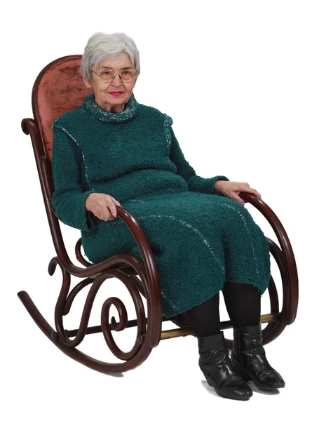 Idős nő — Stock Fotó