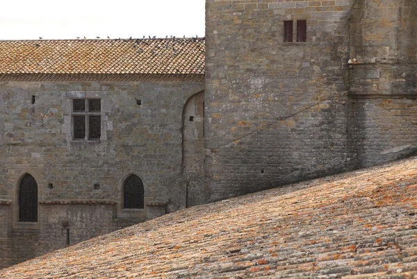 Carcassonne-arquitetura abstrata — Fotografia de Stock