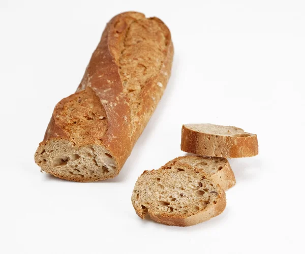 Wholemeal baguette — Stock Photo, Image