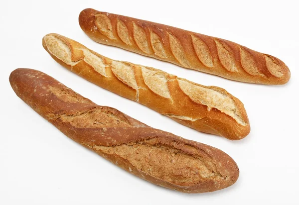 Tres baguettes francesas —  Fotos de Stock