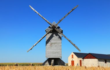 Traditional windmill clipart