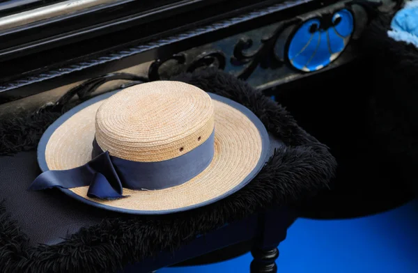 O chapéu de um gondoleiro — Fotografia de Stock