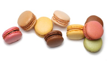 Colorful macarons clipart