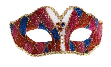 Venetian mask isolated clipart