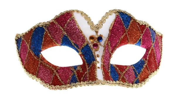 Венецианская маска изолирована — стоковое фото