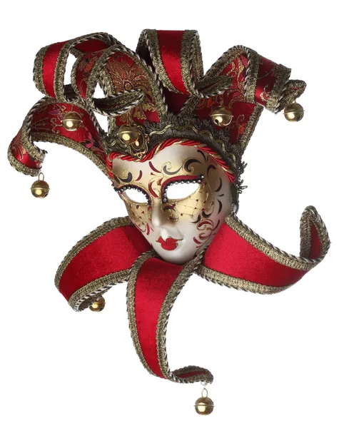 Сложная венецианская маска — стоковое фото