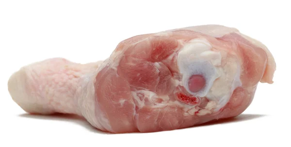 Perna de frango crua — Fotografia de Stock