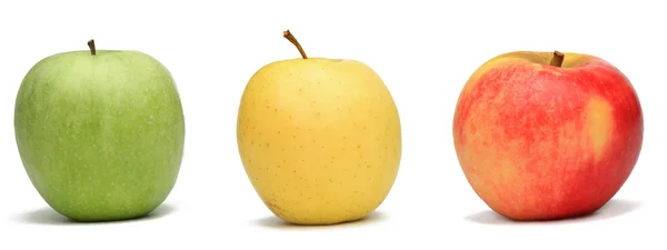 3 사과 — 스톡 사진