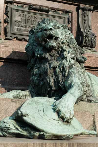 ライオンの彫刻 — ストック写真