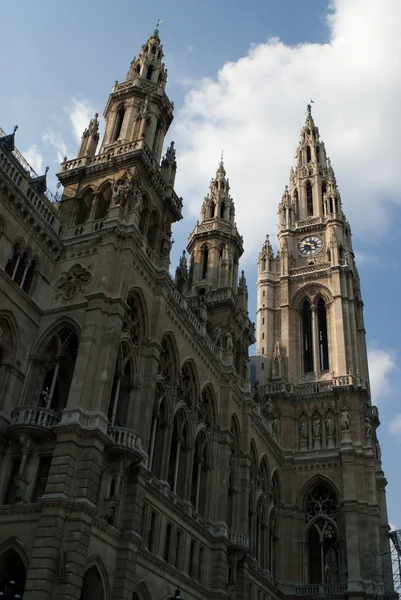 The viennese city hall — Stock Photo, Image