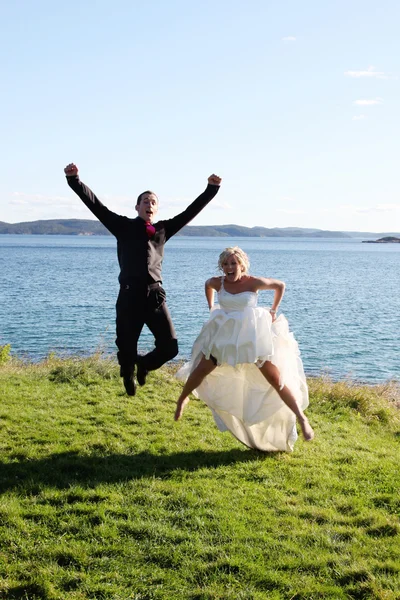 結婚式の花嫁と花婿 — ストック写真