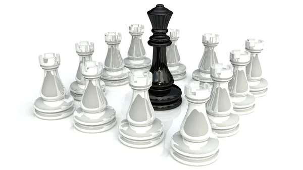 Σκάκι εικόνας — Φωτογραφία Αρχείου