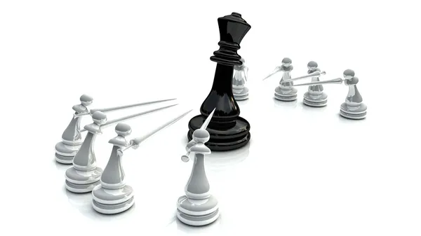 Imagem de xadrez — Fotografia de Stock
