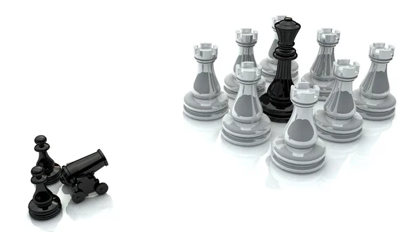 Imagem de xadrez — Fotografia de Stock