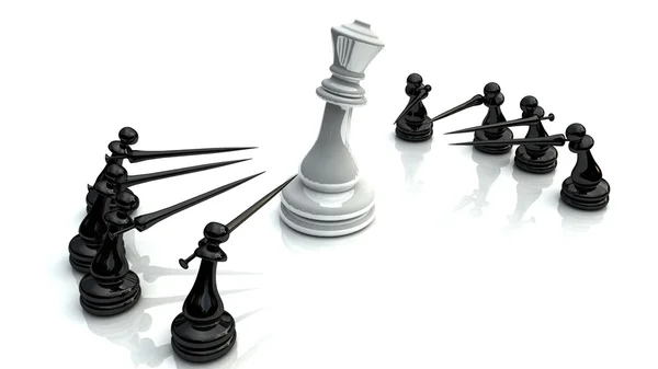 Шахматное изображение — стоковое фото