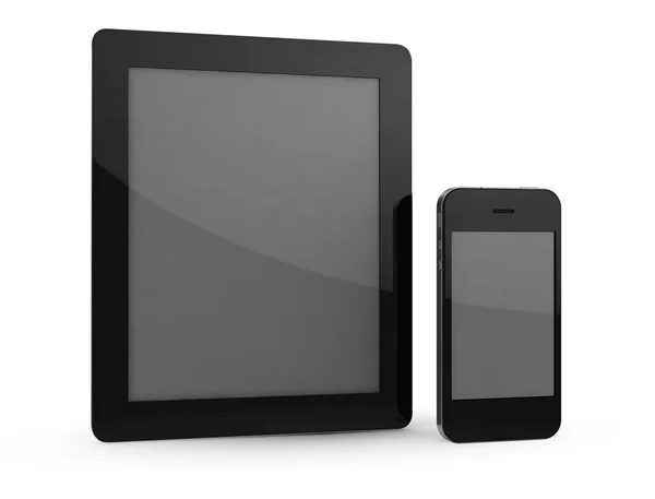 Tablet and phone — Stock Photo, Image