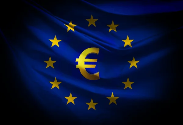 Drapeau de l'Union européenne — Photo
