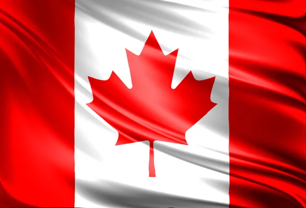 Прапор Канади — стокове фото