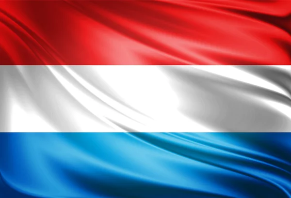Bandera de Luxemburgo —  Fotos de Stock