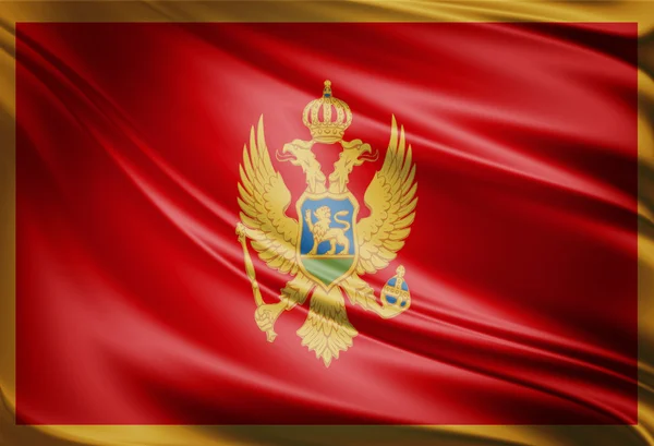 Montenegro bandera —  Fotos de Stock