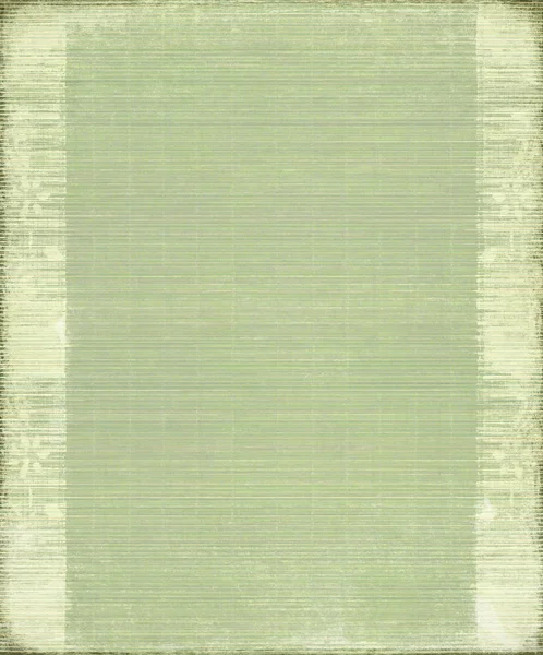 Green Vintage Bamboo Ribbed Background — Stock Photo, Image