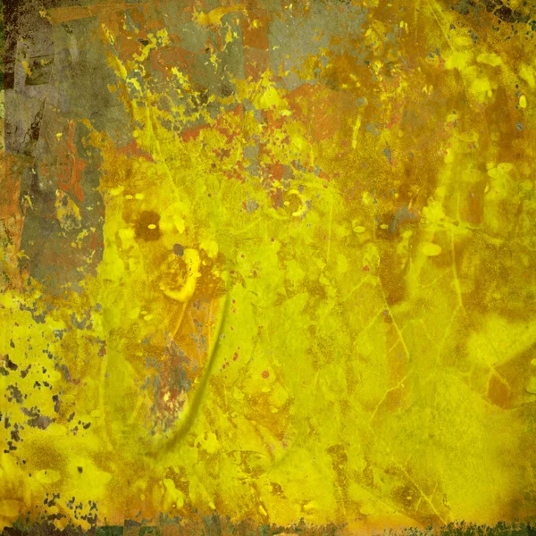 Fond Grunge jaune coloré Images De Stock Libres De Droits
