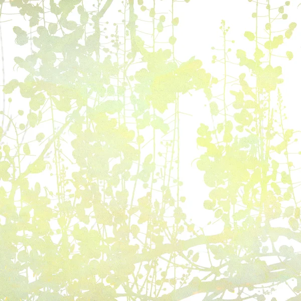 Arka plan gri sanat suluboya çiçek — Stok fotoğraf
