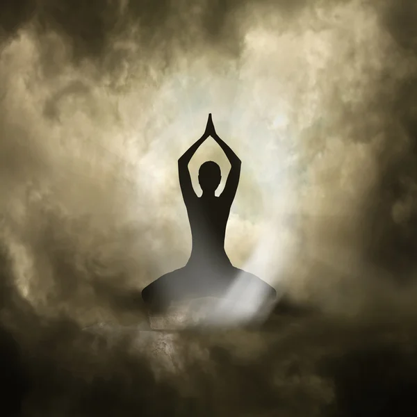 Yoga y espiritualidad — Foto de Stock