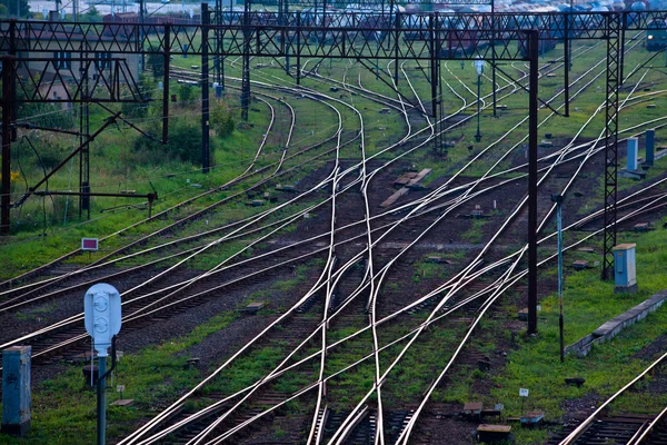Spoorwegnet — Stockfoto