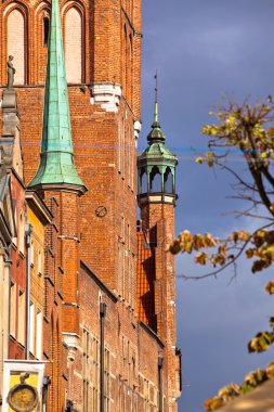 gdansk, Polonya eski şehir