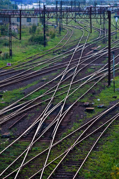 Demiryolu ağı — Stok fotoğraf