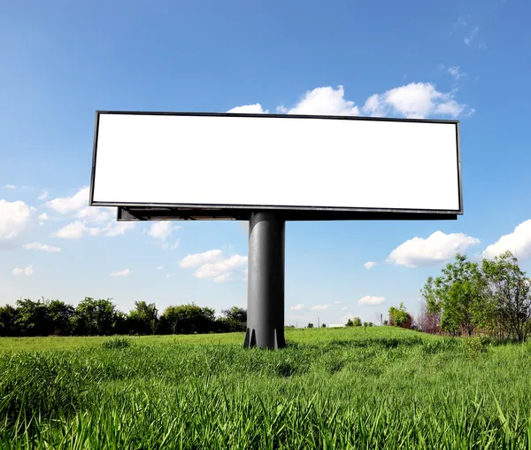 Outdoor advertising billboard — Stock Photo, Image