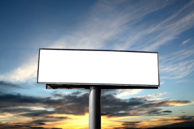 Empty Billboard clipart