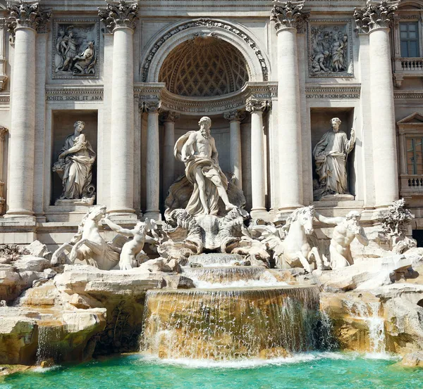 Fontana di trevi，罗姆人、 意大利 — 图库照片
